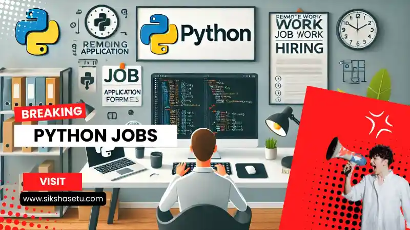 Entry-level Python jobs, remote Python jobs, freelance Python jobs, part-time Python jobs, Python jobs in the USA, UK, Ireland, and Chicago